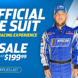 Official NASCAR Racing Experience Race Suit.